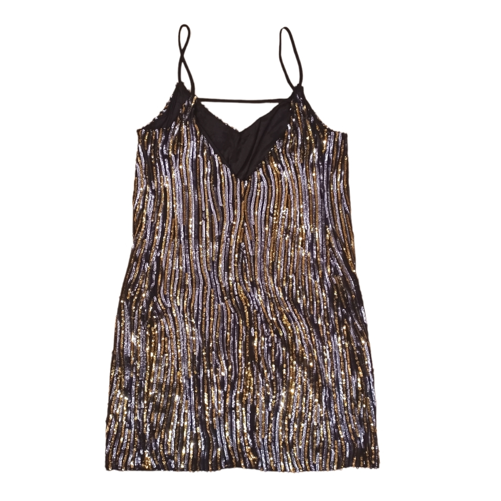 Eight Sixty Sequin Holiday Dress